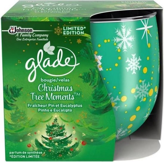 Glade Scented Christmas Tree Candle, 120 gr