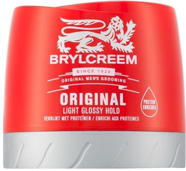 Brylcreem Original Light Glossy Hold Styling Cream, 250 ml