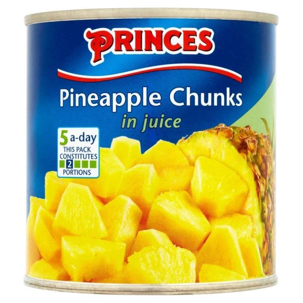 Princes Pineapple Chunks In Juice , 432 gr