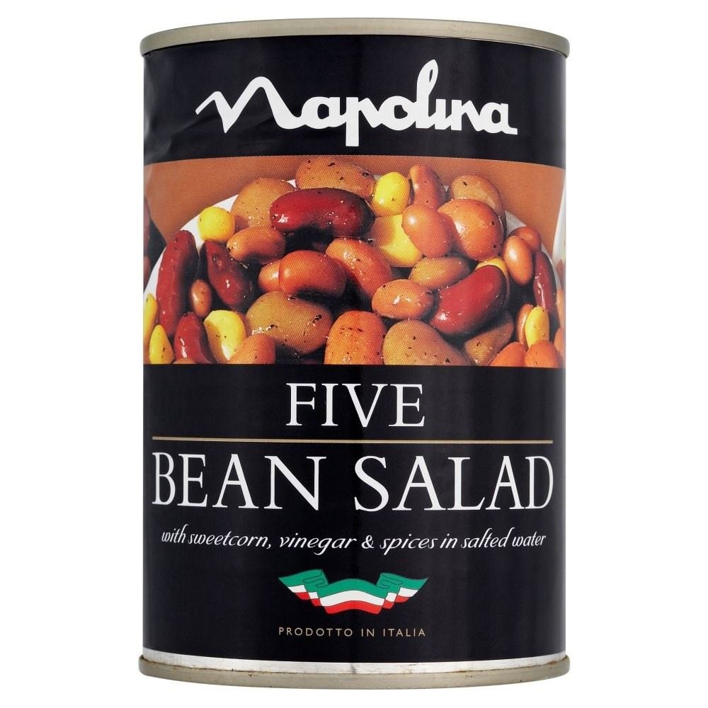 Napolina Five Bean Salad Can , 400 gr —