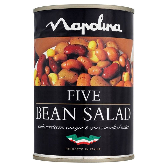 Napolina Five Bean Salad Can , 400 gr