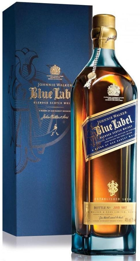 Johnnie Walker Blue Label Blended Scotch Whisky, 40% Vol., 750 ml