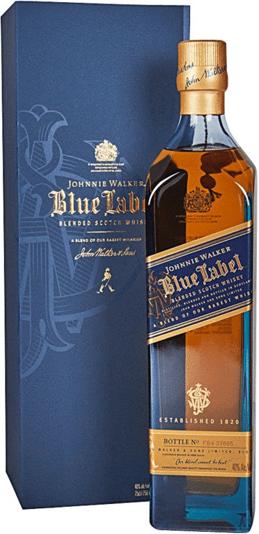 Johnnie Walker Blue Label Blended Scotch Whisky, 750 ml