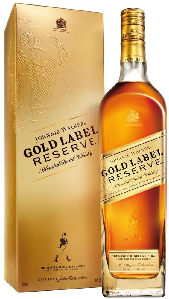 Johnnie Walker Gold Label Reserve Blended Scotch Whisky, 40% Vol., 1 L