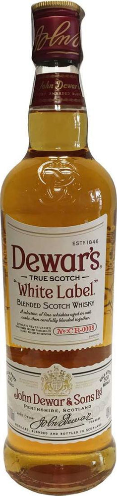 Dewar's White Label Blended Scotch Whisky, 700 ml