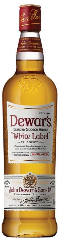 Dewar's White Label Blended Scotch Whisky, 1 L