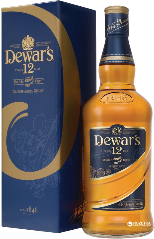 Dewar's Double Aged Blended Scotch Whisky, Aged 12 years, Vol. 40%, 750 ml
