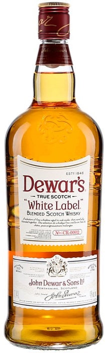 Dewar's White Label Blended Scotch Whisky, 1.14 L