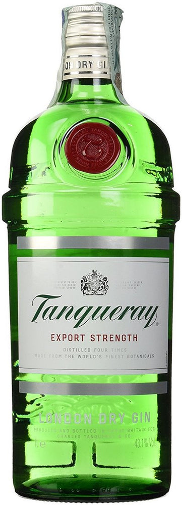 Tanqueray Distilled London Dry Gin, 43.1% Vol., 1 L