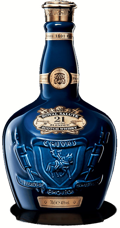 Chivas Royal Salute The Diamond Tribute Blended Scotch Whisky Aged 21 Years, 40% Vol., 700 ml