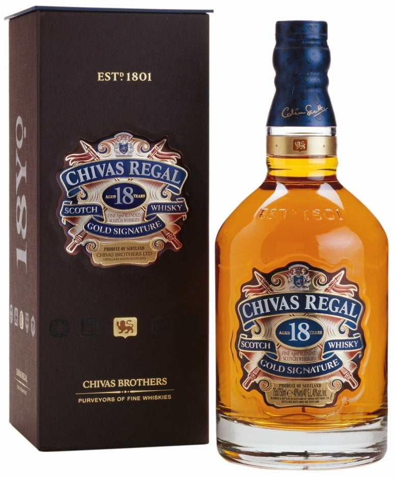 Chivas Regal Scotch Whisky, 18 years, 750 ml