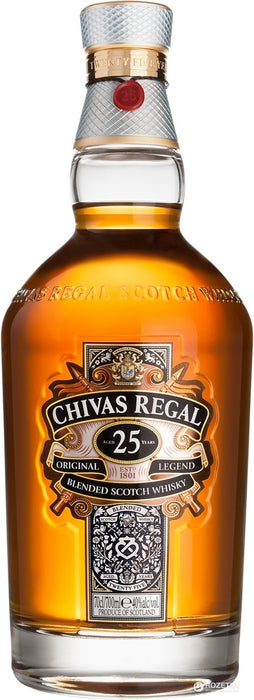 Chivas Regal Blended Scotch Whisky in Giftbox Aged 25 Years, 40% Vol., 700 ml