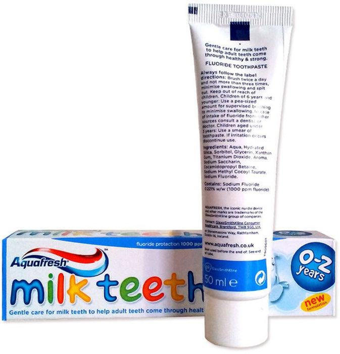 Aquafresh Milk Teeth Toothpaste, 50 ml