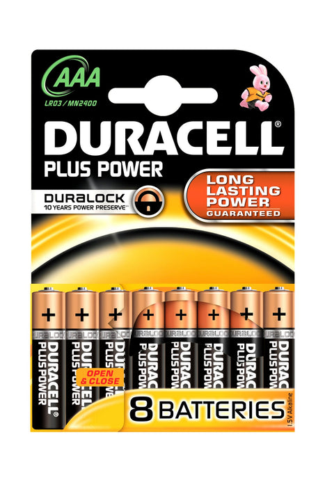 Duracell Alkaline Batteries AAA, 8 ct