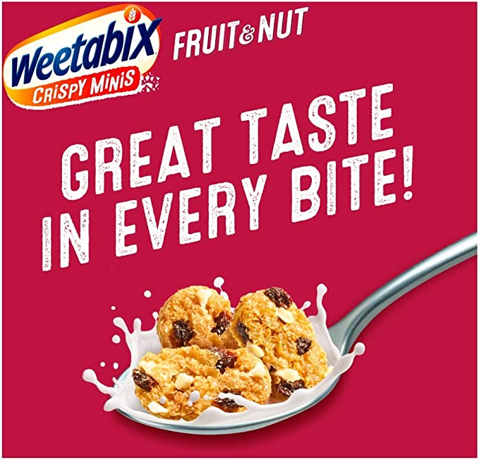 Weetabix Crispy Minis Fruit & Nut Cereal , 600 gr