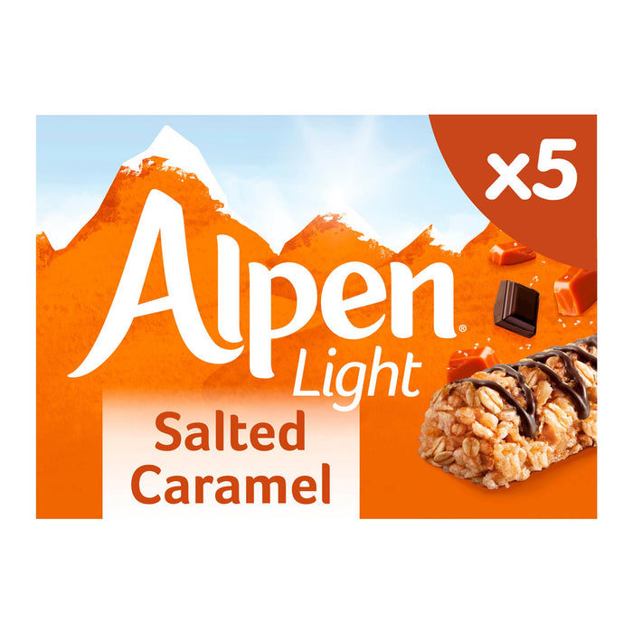 Alpen Salted Caramel Cereal Bars , 5 ct