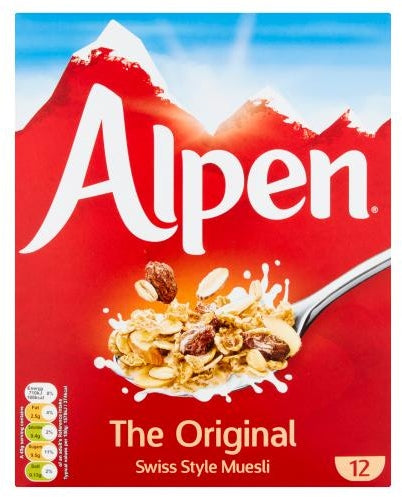 Alpen The Orginal Swiss Style Muesli, 550 gr