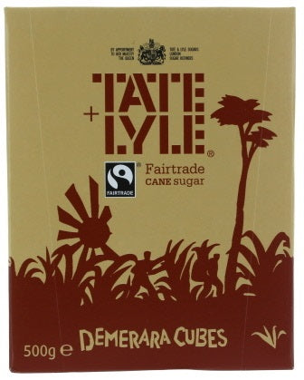 Tate & Lyle Demerara Cane Sugar Cubes, 500 gr