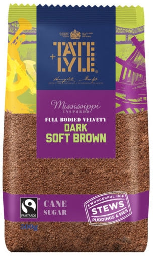 Tate & Lyle Dark Soft Brown Cane Sugar, 500 g