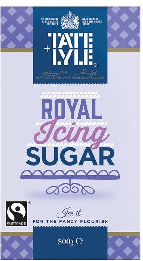 Tate + Lyle Dark Royal Icing Sugar, 500 gr