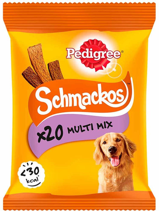 Pedigree Schmackos Multi Mix Dog Treats, 144 gr