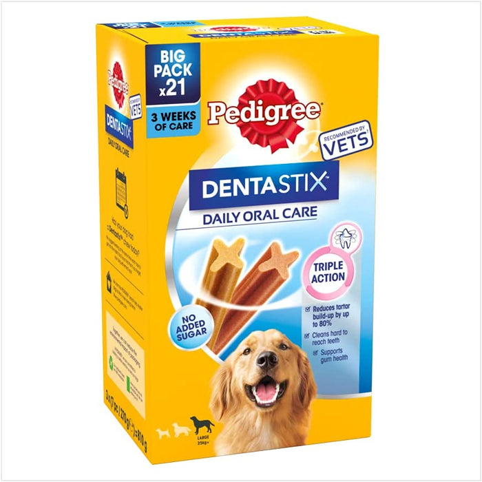Pedigree Dentastix Daily Oral Care Chews, Large Dog Treats , 810 gr