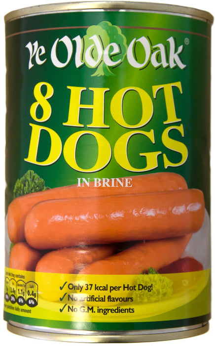 Ye Olde Oak Hot Dogs, 400 gr
