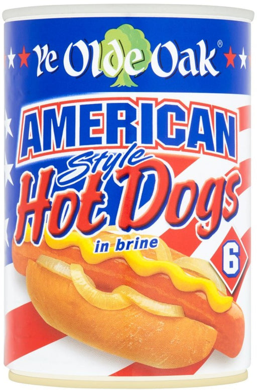 Ye Olde Oak 6 American Style Hot Dogs, 400 gr