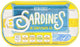 Heritage Sardines in Sunflower Oil, 120 gr