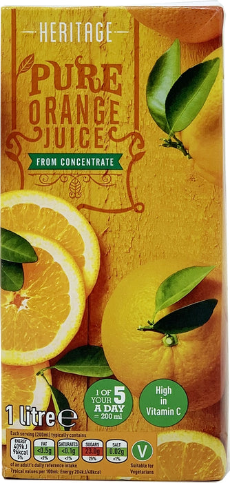 Heritage Orange Juice, 1 L