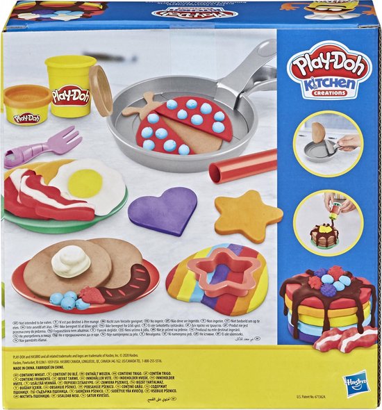 Play-Doh Kitchen Creations Flip In The Pan Clay Playset, Ages 3-7 , 1 ct