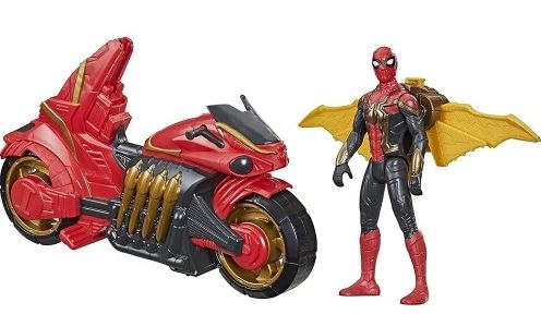 Marvel Spiderman Deluxe Jet Web Cycle Toy , 2 pcs
