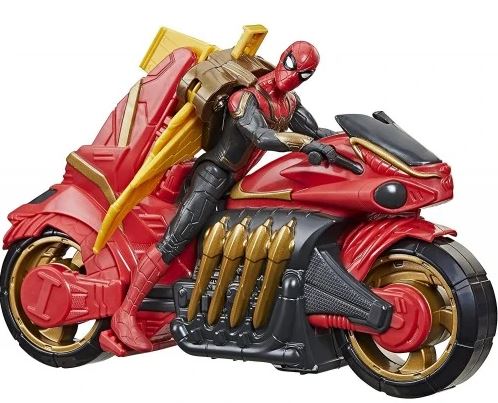 Marvel Spiderman Deluxe Jet Web Cycle Toy , 2 pcs