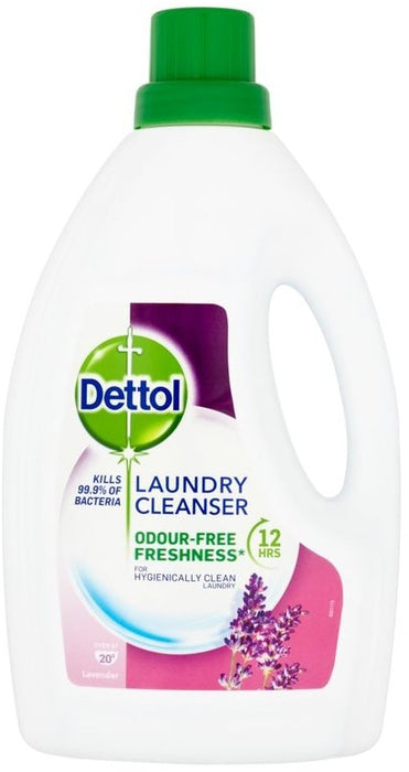 Dettol Anti Bacterial Laundry Cleanser Lavender, 1.5 L