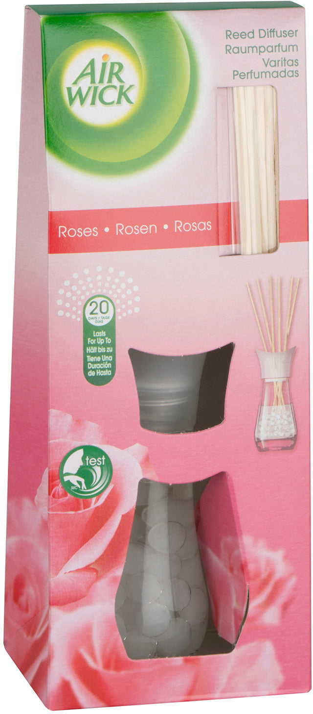 Air Wick Reed Diffuser, Roses Scent , 25 ml —