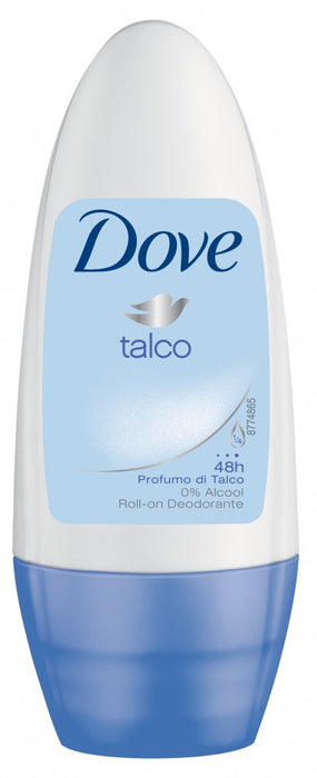 Dove Talco Antiperspirant Roll-On Deodorant, 50 ml