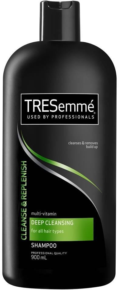 Tresemme Deep Cleansing Shampoo, For All Hair Types, 900 ml