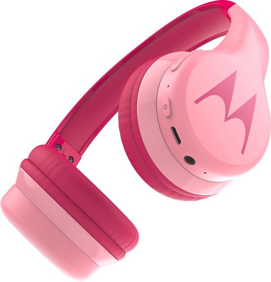 Motorola Squads 300 Bluetooth Headphones For Children, Pink, 1 pc