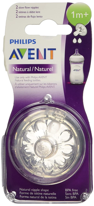 Avent Slow Flow Teats, 2 pcs