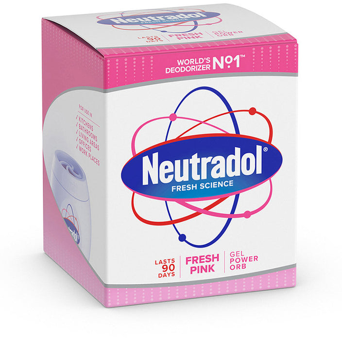 Neutradol Fresh Pink Gel Power Deodorizer , 140 gr