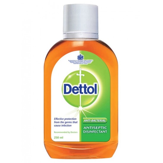 Dettol Antiseptic Liquid Bottle , 250 ml