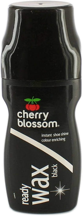 Cherry Blossom Instant Shoe Wax, Black, 85 ml