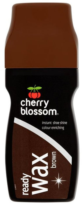 Cherry Blossom Instant Shoe Wax, Brown, 85 ml