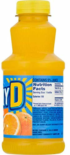 SunnyD Smooth Orange Citrus Punch Juice, 64 oz —