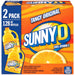 Sunny D Tangy Original Orange Citrus Punch Jugs 2-Pack, 2 x 128 oz