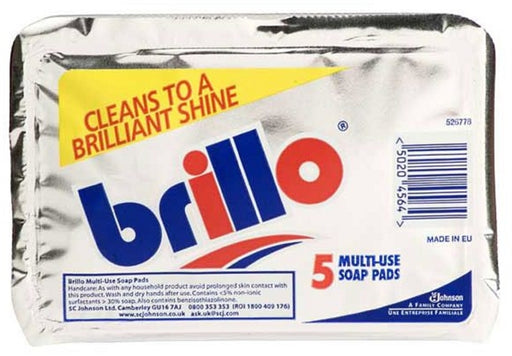 Brillo Soap Pads Value Pack, 5 ct