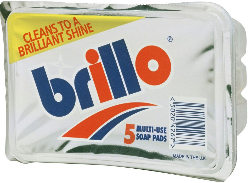 Brillo Soap Pads Value Pack, 5 ct