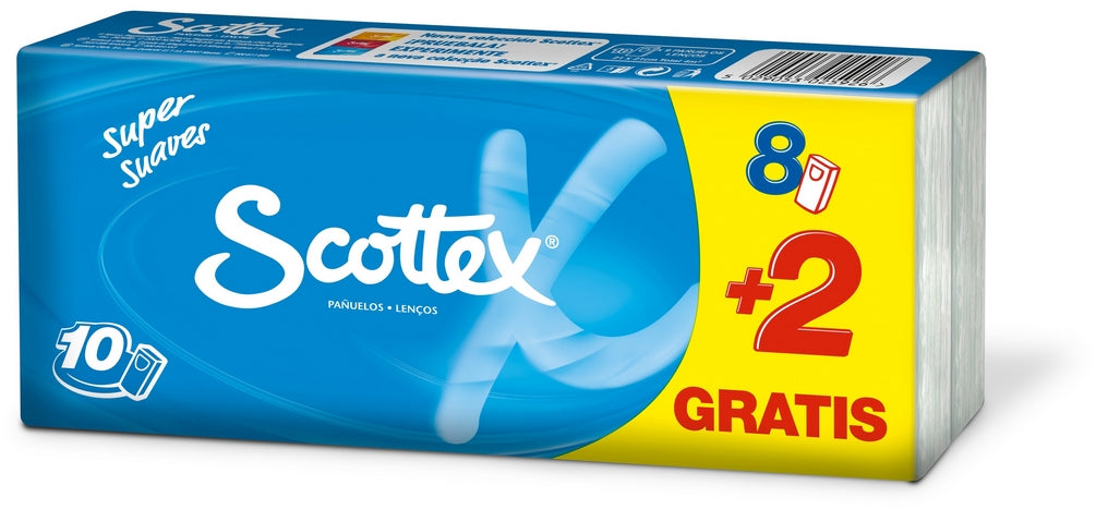 Scottex Tissues, 1 x 10 ct