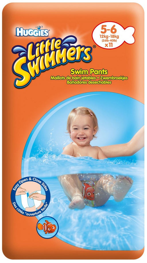 Huggies Little Swimmers Swim Pants Size 5-6 years, 12-18 kg, 11 ct