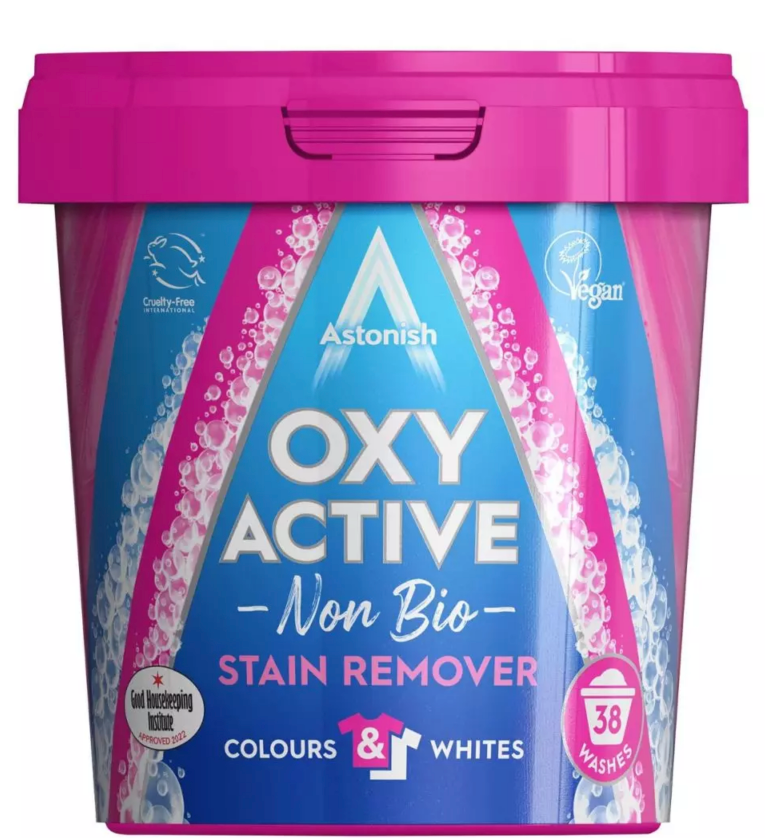 Astonish Oxy Active NonBio Fabric Stain Remover , 825 gr —